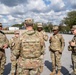 Chaplain Stutson speaks with Soldiers