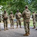 Chaplain Stutson speaks with Soldiers