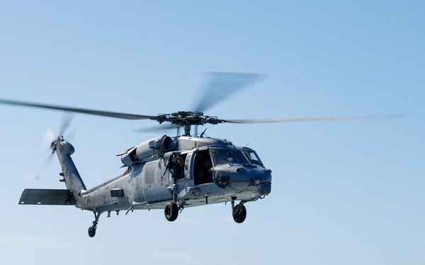 Flight Operations onboard USS Gonzalez (DDG 66)
