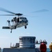 Flight Operations onboard USS Gonzalez (DDG 66)