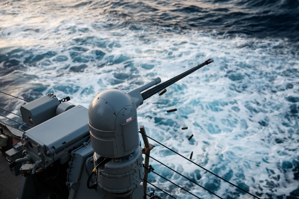 USS Gonzalez (DDG 66) Live Fire Exercise