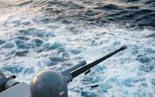 USS Gonzalez (DDG 66) Live Fire Exercise
