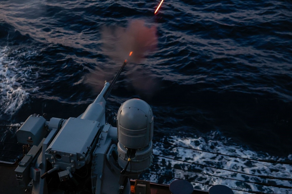 USS Gonzalez (DDG 66) Live Fire Exercise