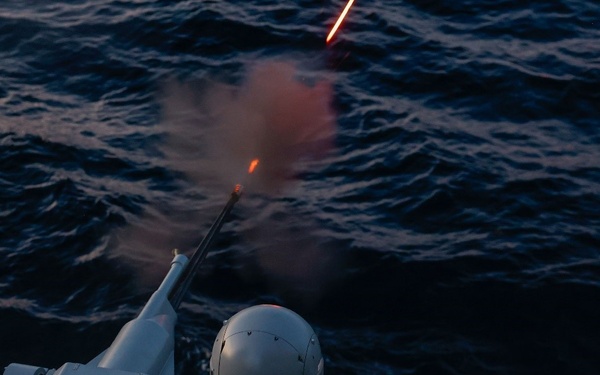 USS Gonzalez (DDG 66) Live Fire Exercise
