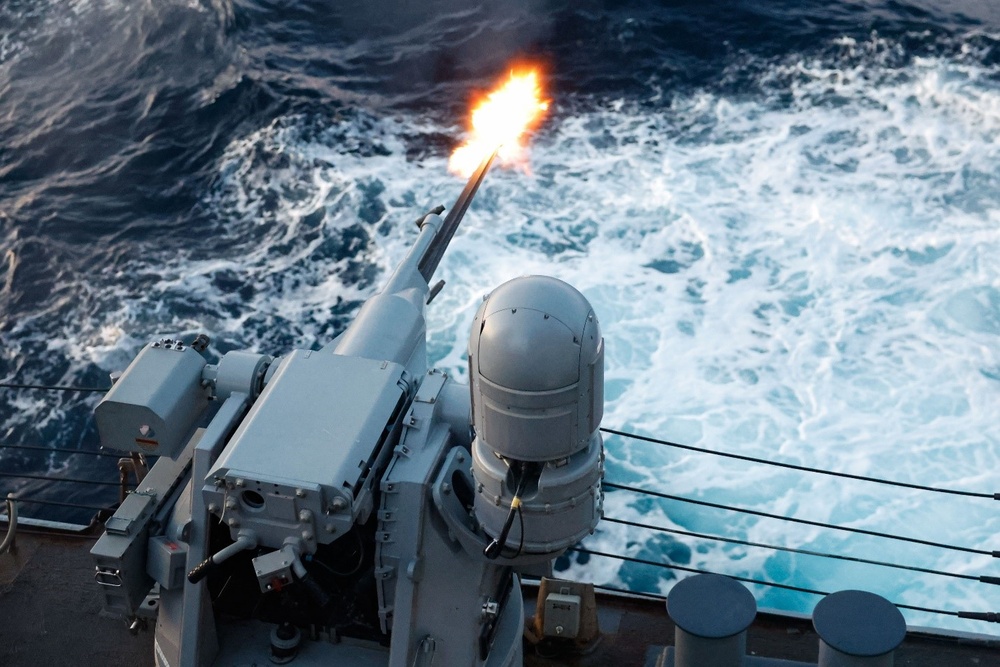 USS Gonzalez (DDG 66) Live Fire Exercise