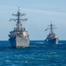 USS Ross (DDG 71) and USS Cole (DDG 67) Formation Steaming
