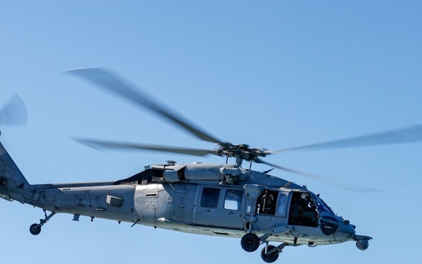 Flight Operations onboard USS Gonzalez (DDG 66)