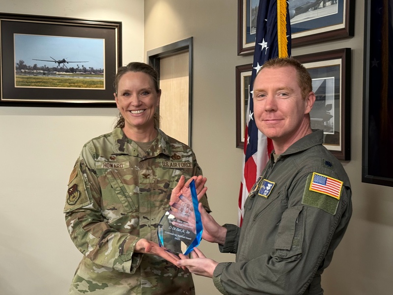163d Attack Wing pilot nominated for top innovation award