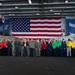 USS George H.W. Bush hosts President Donald J. Trump and First Lady Melania Trump during the Titans of the Sea Presidential Review celebrating the Navy’s 250th birthday.
