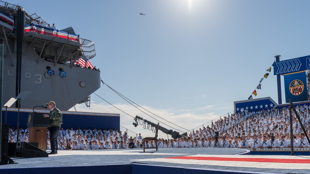 Titans of the Sea Navy 250 All Hands Call