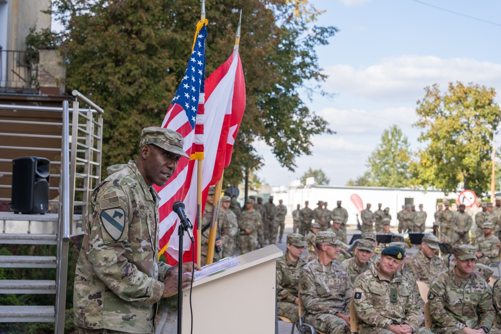 1st Armored Division DSB transfers authority, leaves legacy of innovation in Poland