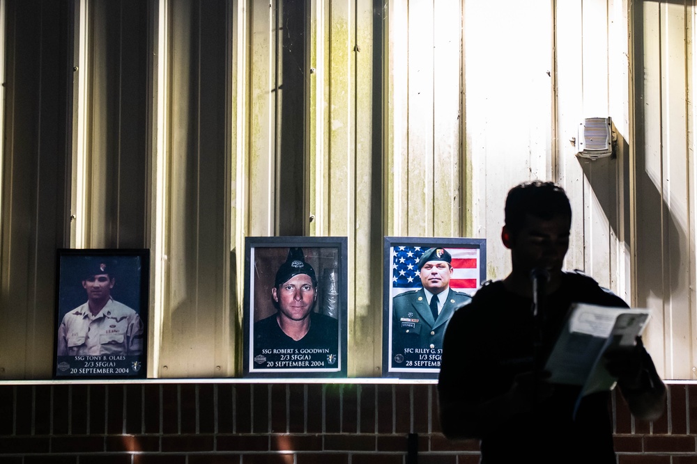 3rd Special Forces Group (Airborne) Memorial PT Event