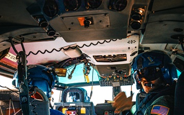 Air Station Atlantic City helicopter crew returns from patrol