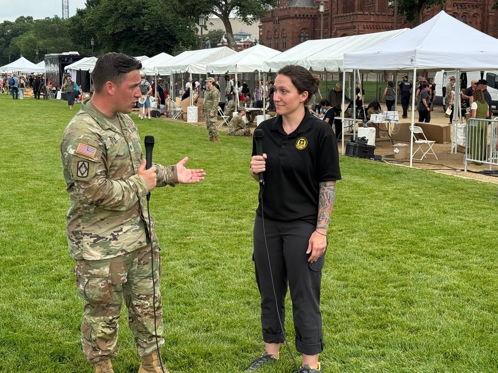 Army 250th Birthday Festival Washington, D.C. June 2025