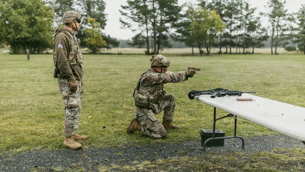 278th ACR Troopers Conduct Stress Shoot During Spur Ride