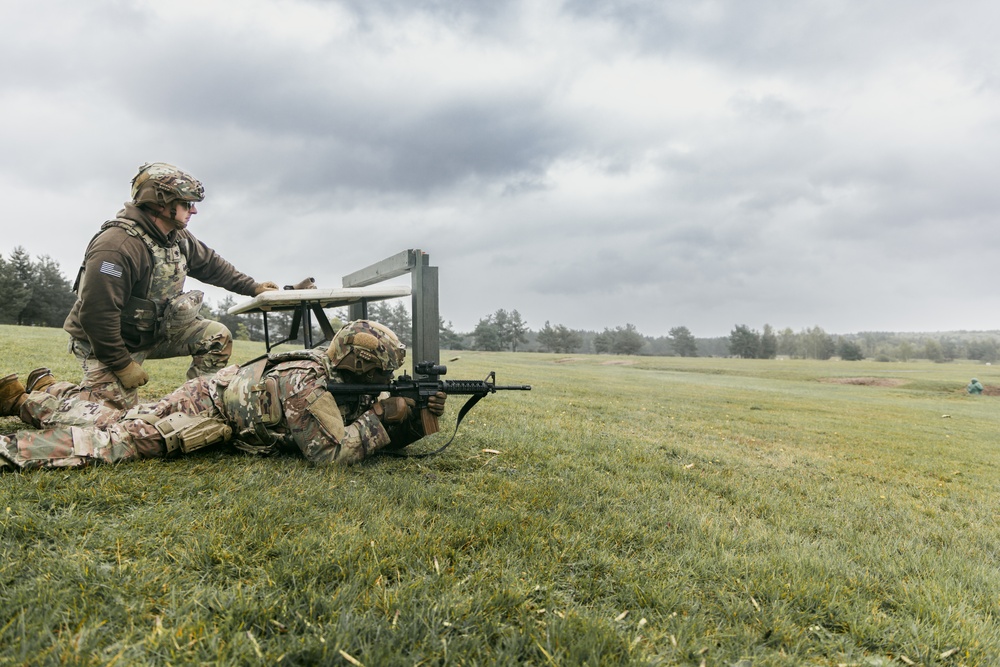 278th ACR Troopers Conduct Stress Shoot During Spur Ride