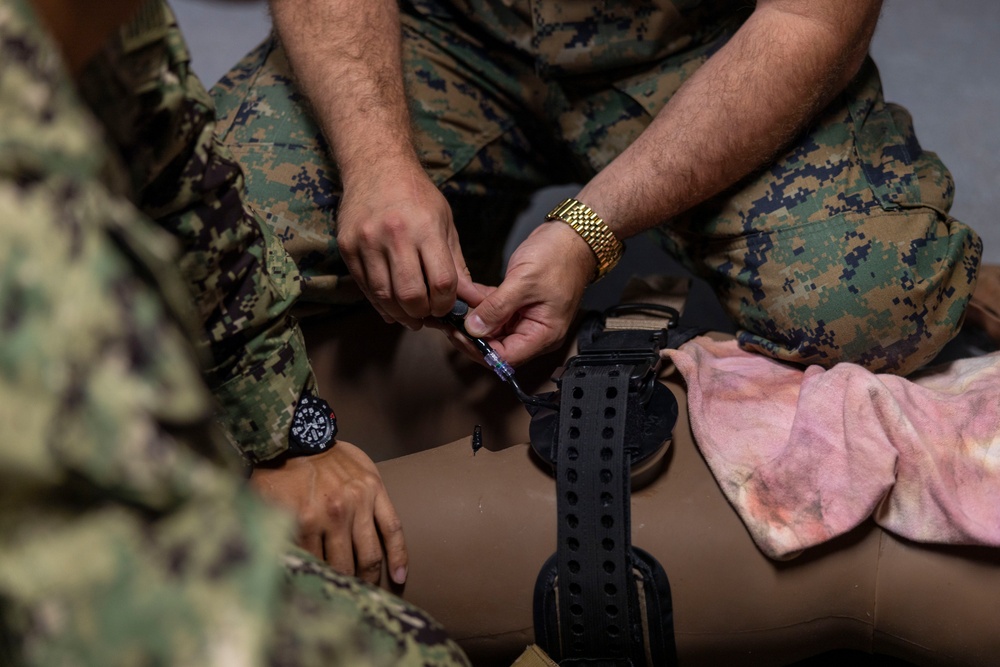 2nd Medical Battalion Hosts Tier IV Tactical Combat Casualty Care Course 