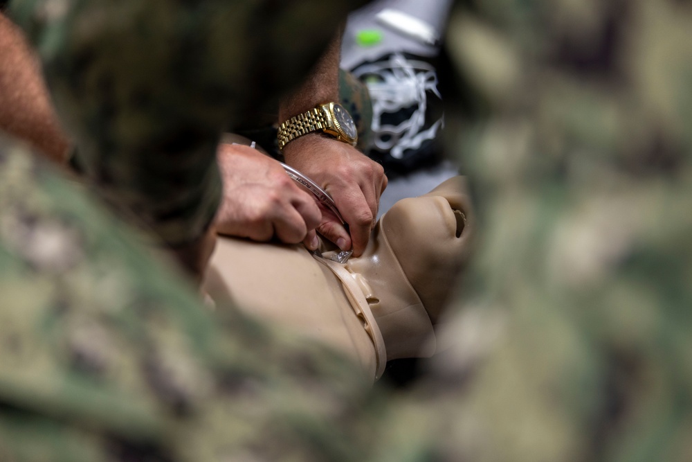 2nd Medical Battalion Hosts Tier IV Tactical Combat Casualty Care Course 