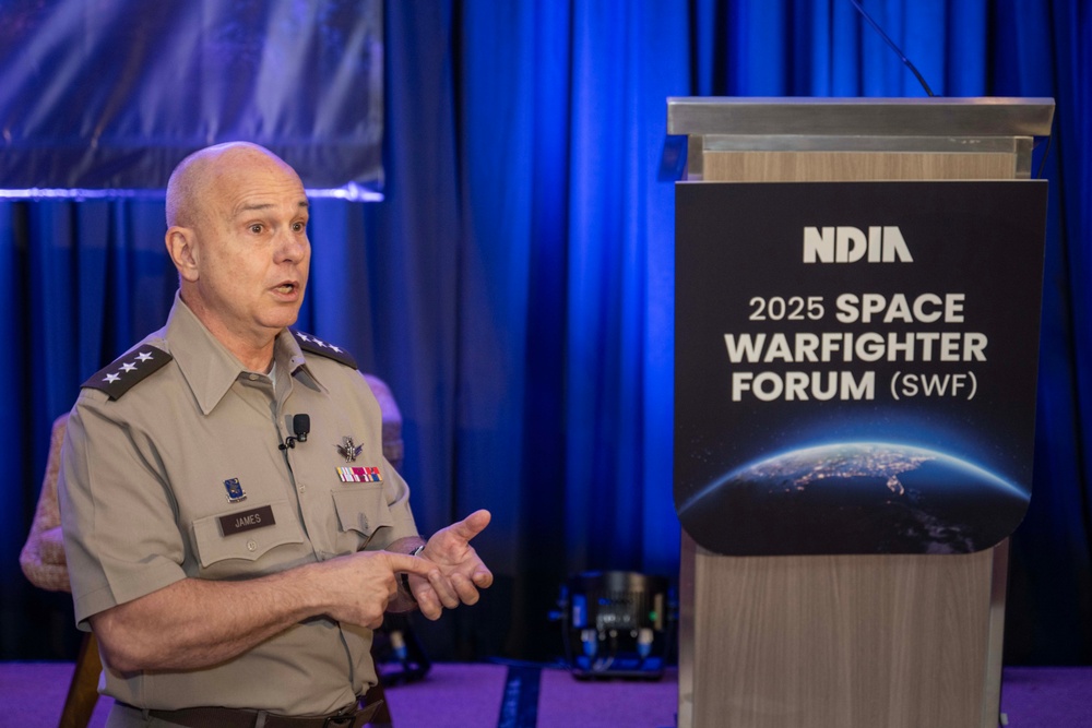 USSPACECOM Speaks at SWF