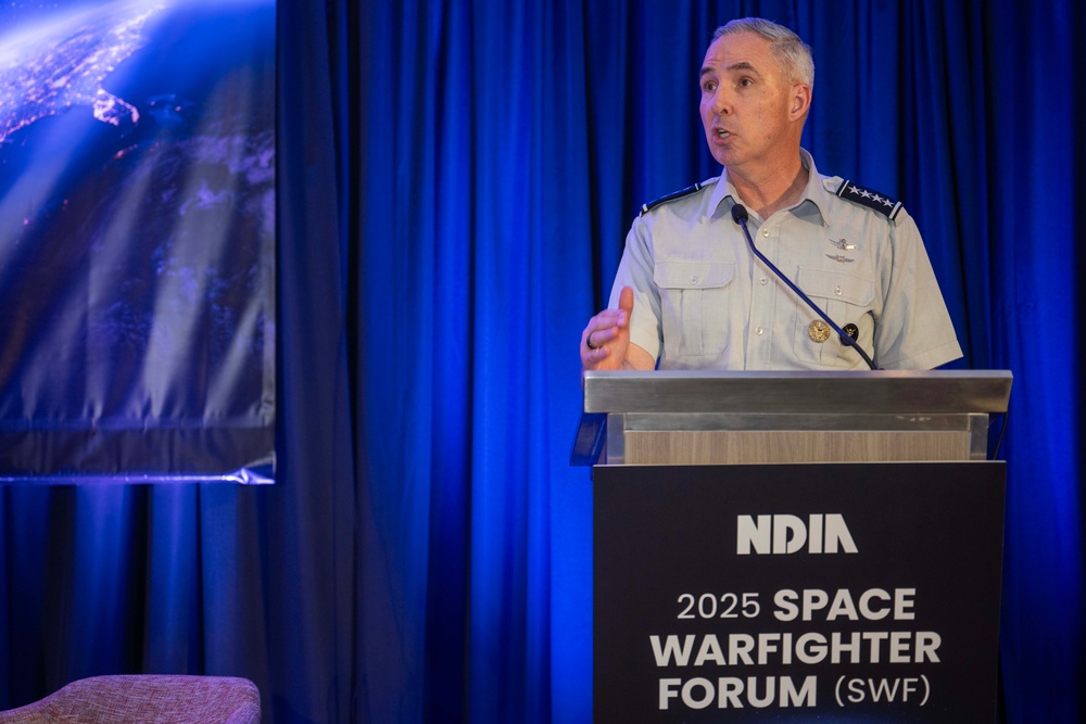 USSPACECOM Speaks at SWF