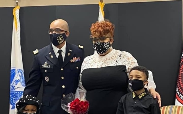 FAMILY PORTRAIT AT PROMOTION