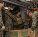Sailors and Marines Take Part In a Replinshment-At-Sea on Board USS Iwo Jima (LHD 7)