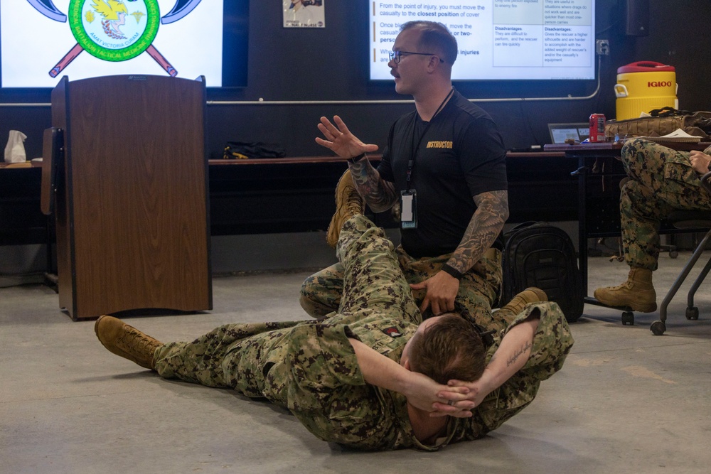 2nd Medical Battalion Hosts Tier IV Tactical Combat Casualty Care Course