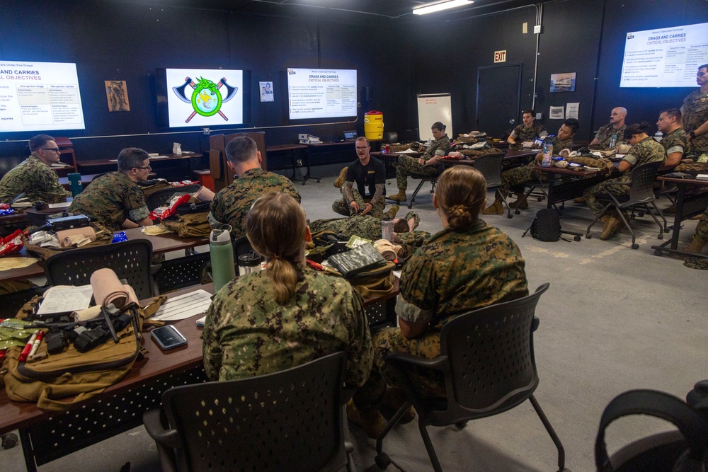 2nd Medical Battalion Hosts Tier IV Tactical Combat Casualty Care Course
