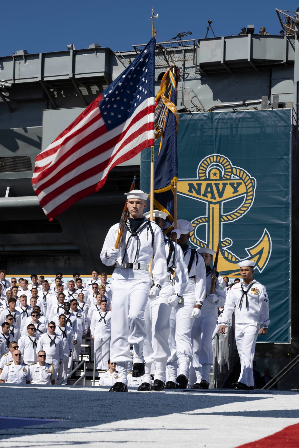 Trump Visits Naval Station Norfolk