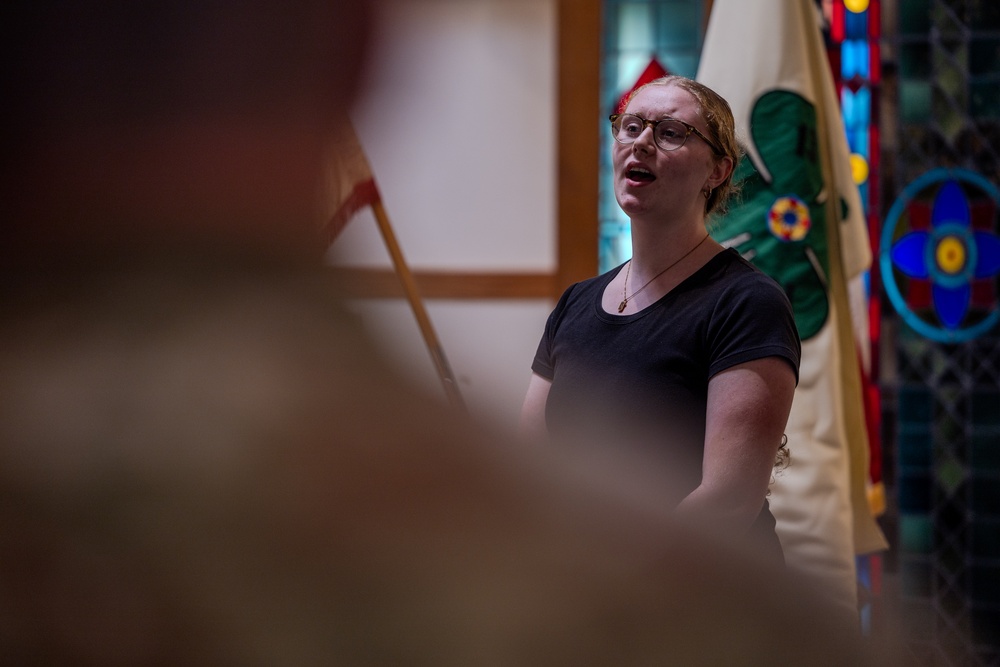 13ACSC Chaplain promoted to Lieutenant Colonel