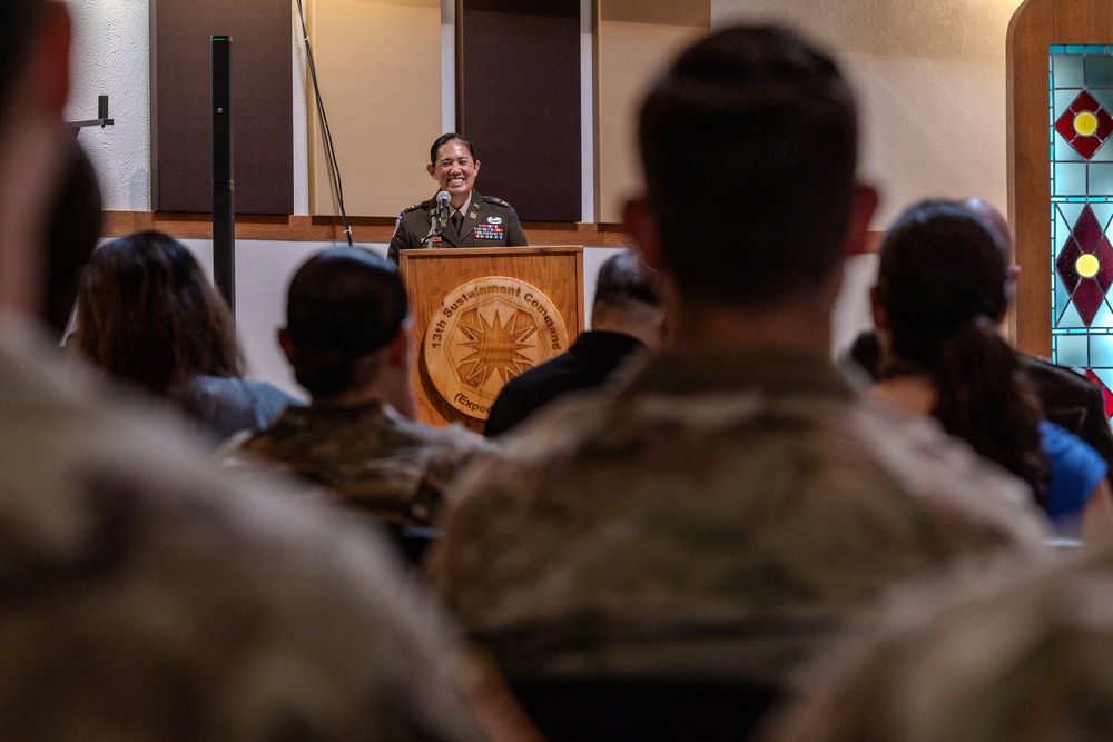 13ACSC Chief of Staff promoted to Colonel