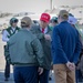 USS George H.W. Bush hosts President Donald J. Trump and First Lady Melania Trump during the Titans of the Sea Presidential Review celebrating the Navy’s 250th birthday.