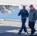 USS George H.W. Bush hosts President Donald J. Trump and First Lady Melania Trump during the Titans of the Sea Presidential Review celebrating the Navy’s 250th birthday.