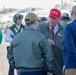 USS George H.W. Bush hosts President Donald J. Trump and First Lady Melania Trump during the Titans of the Sea Presidential Review celebrating the Navy’s 250th birthday.