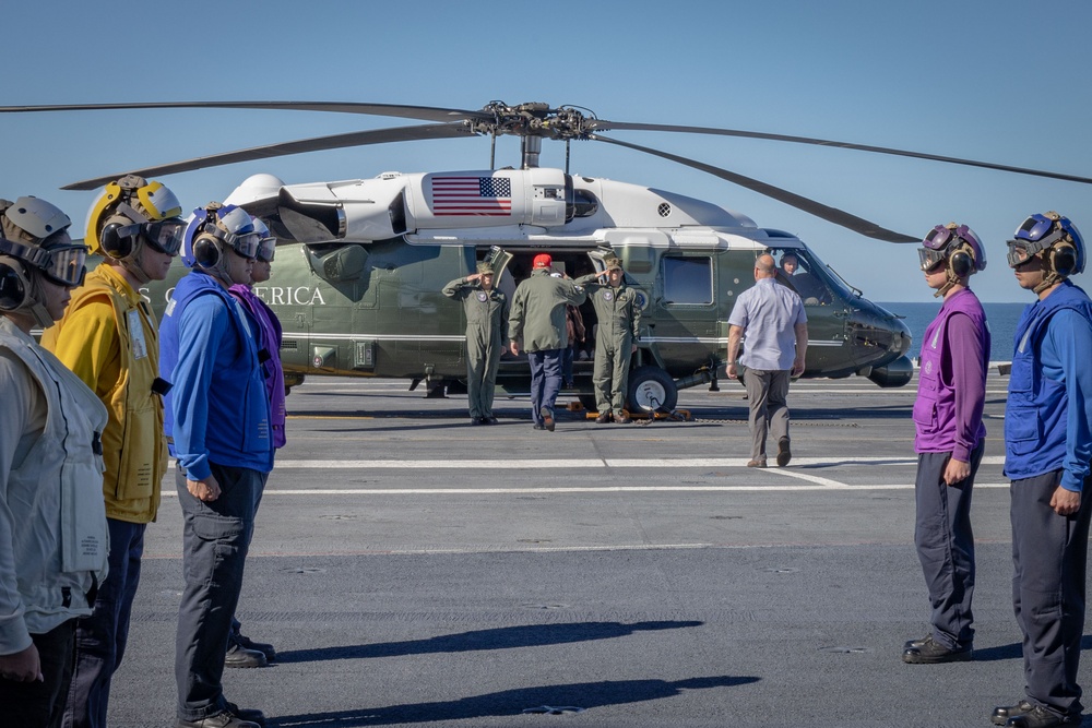 Daily Operations Aboard USS George H.W. Bush (CVN 77)