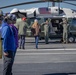 USS George H.W. Bush hosts President Donald J. Trump and First Lady Melania Trump during the Titans of the Sea Presidential Review celebrating the Navy’s 250th birthday.