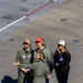 USS George H.W. Bush hosts President Donald J. Trump and First Lady Melania Trump during the Titans of the Sea Presidential Review celebrating the Navy’s 250th birthday.