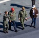 USS George H.W. Bush hosts President Donald J. Trump and First Lady Melania Trump during the Titans of the Sea Presidential Review celebrating the Navy’s 250th birthday.