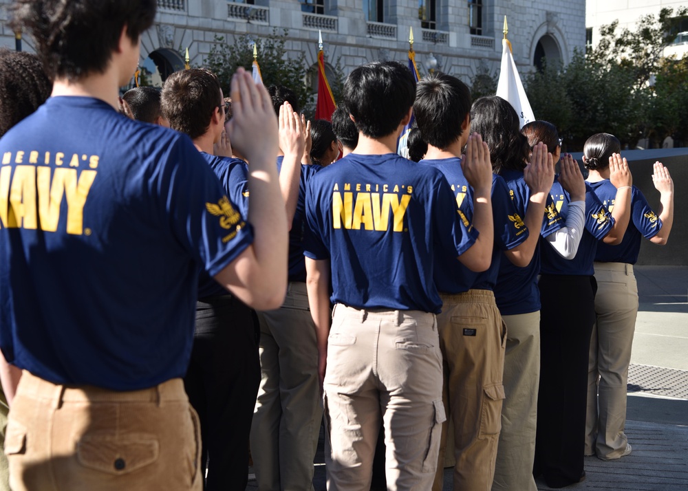 Mass Oath of Enlistment SFFW 2025
