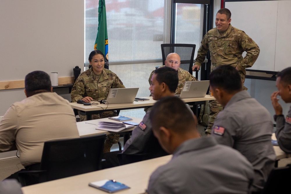 Washington National Guard, state agencies host disaster response training with Malaysian partners