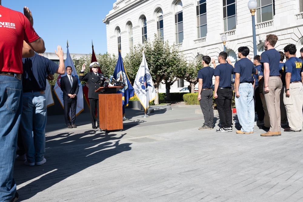 Mass Oath of Enlistment SFFW 2025
