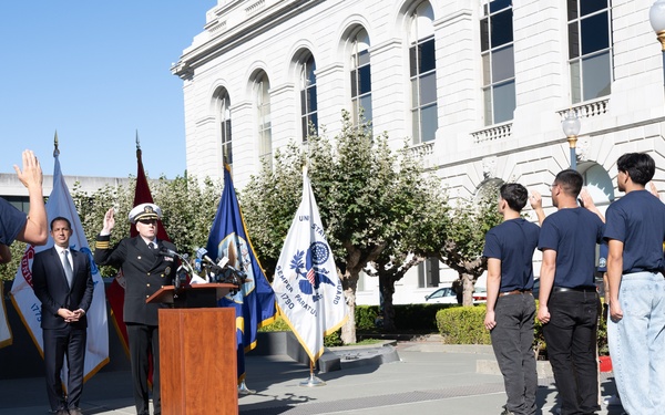 Mass Oath of Enlistment SFFW 2025
