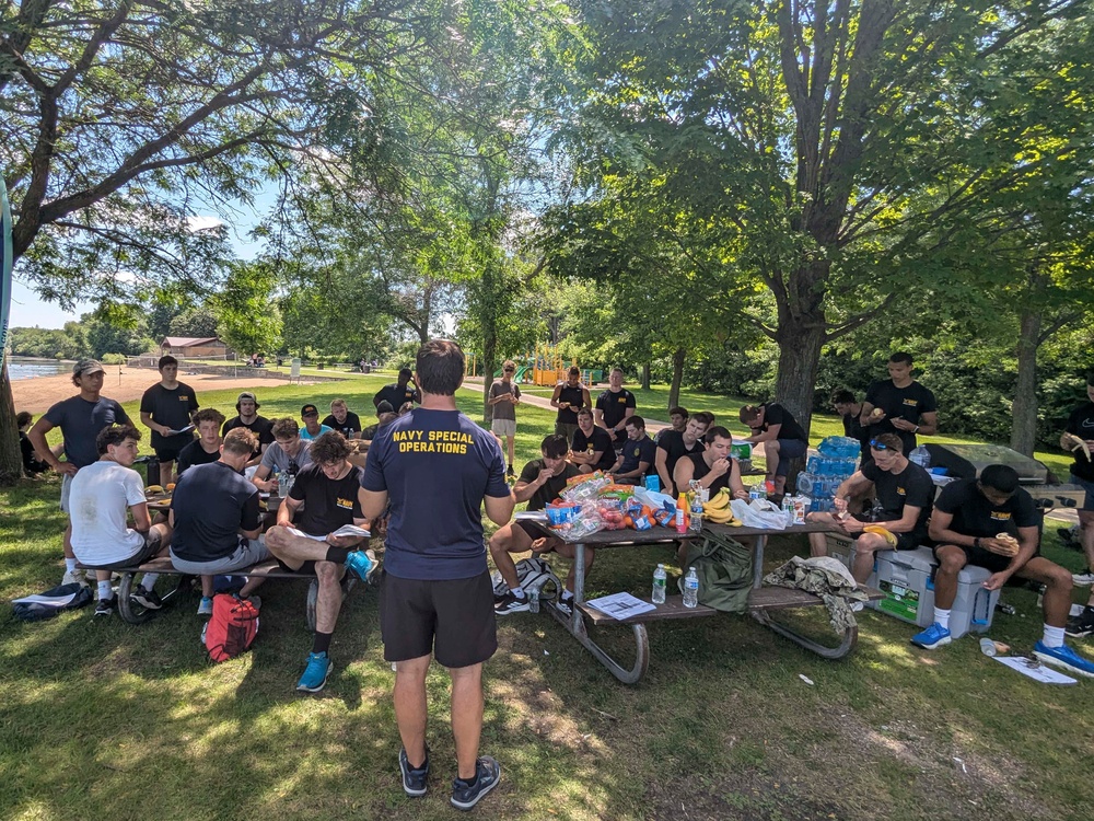 Navy Special Operations recruiters host local training and try-outs.