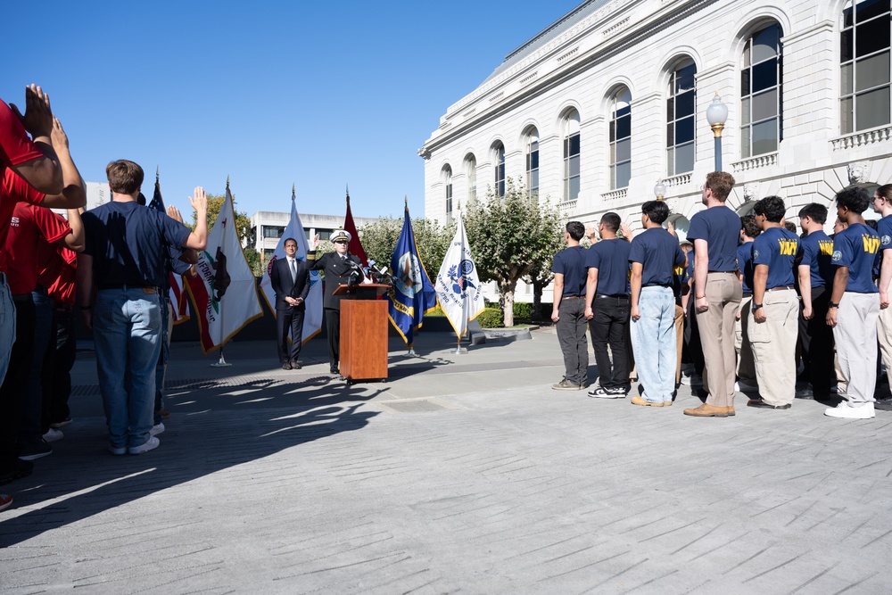 Mass Oath of Enlistment SFFW 2025