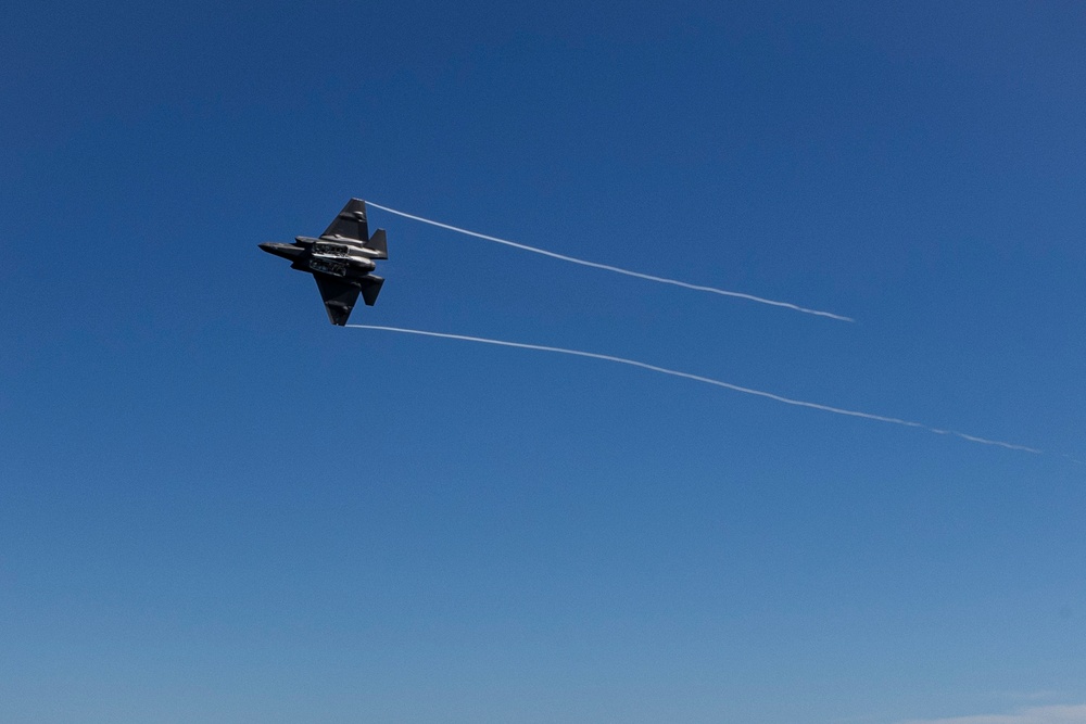 USS George H.W. Bush participates in the Titans of the Sea Presidential Review celebrating the Navy’s 250th birthday.