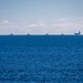 USS George H.W. Bush participates in the Titans of the Sea Presidential Review celebrating the Navy’s 250th birthday.