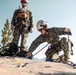 U.S. service members and German soldiers conduct repelling exercises during Mountain Medicine 3-25