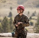 U.S. service members and German soldiers conduct repelling exercises during Mountain Medicine 3-25