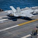 USS George H.W. Bush hosts President Donald J. Trump and First Lady Melania Trump during the Titans of the Sea Presidential Review celebrating the Navy’s 250th birthday.