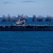USS George H.W. Bush participates in the Titans of the Sea Presidential Review celebrating the Navy’s 250th birthday.